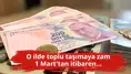 O ilde toplu taşımaya zam 1 Mart'tan itibaren...