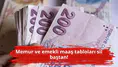Memur ve emekli maaş tabloları sil baştan!