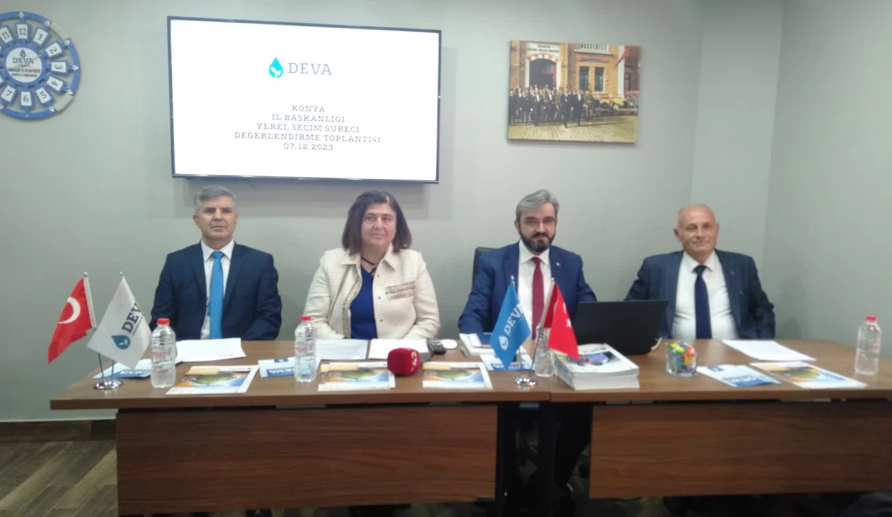 Deva Partisi'nin Konya'da ilçe belediye başkan adayları belli oldu!