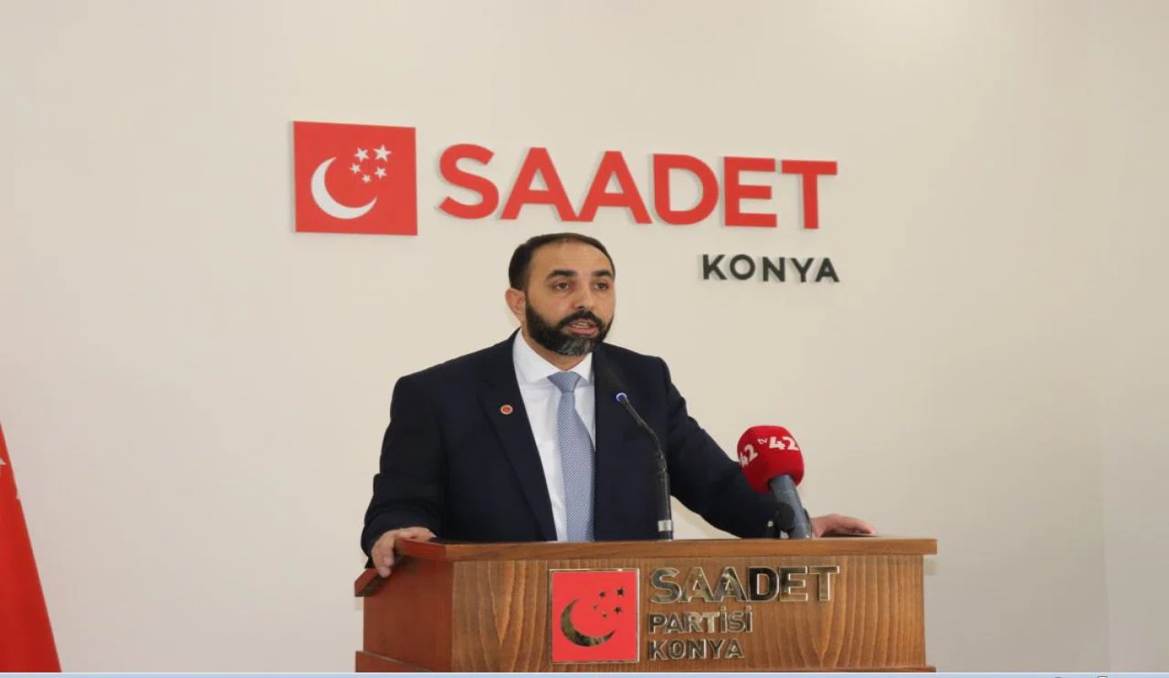 Saadet Partisi Konya İl Başkanı Saydam: Oralardan alışveriş yapmayın