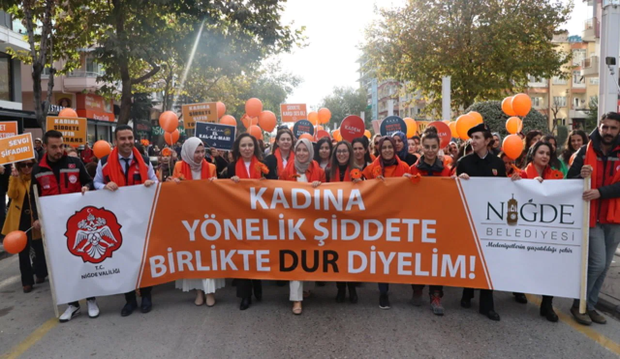 Kadına şiddette dur dediler!