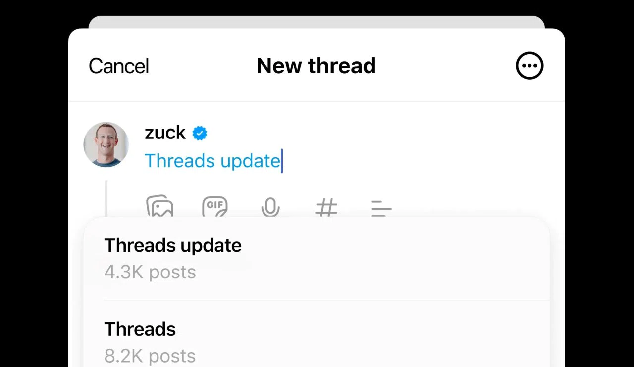 Threads, Yeni Özellik '# Sembolsüz Etiketler' Global Olarak Yayında!