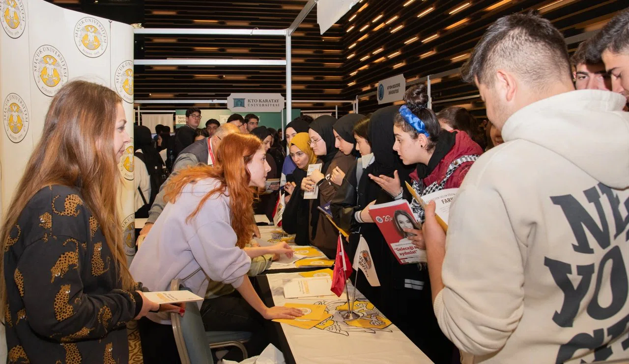 Konya'da herkes o stanttaydı!
