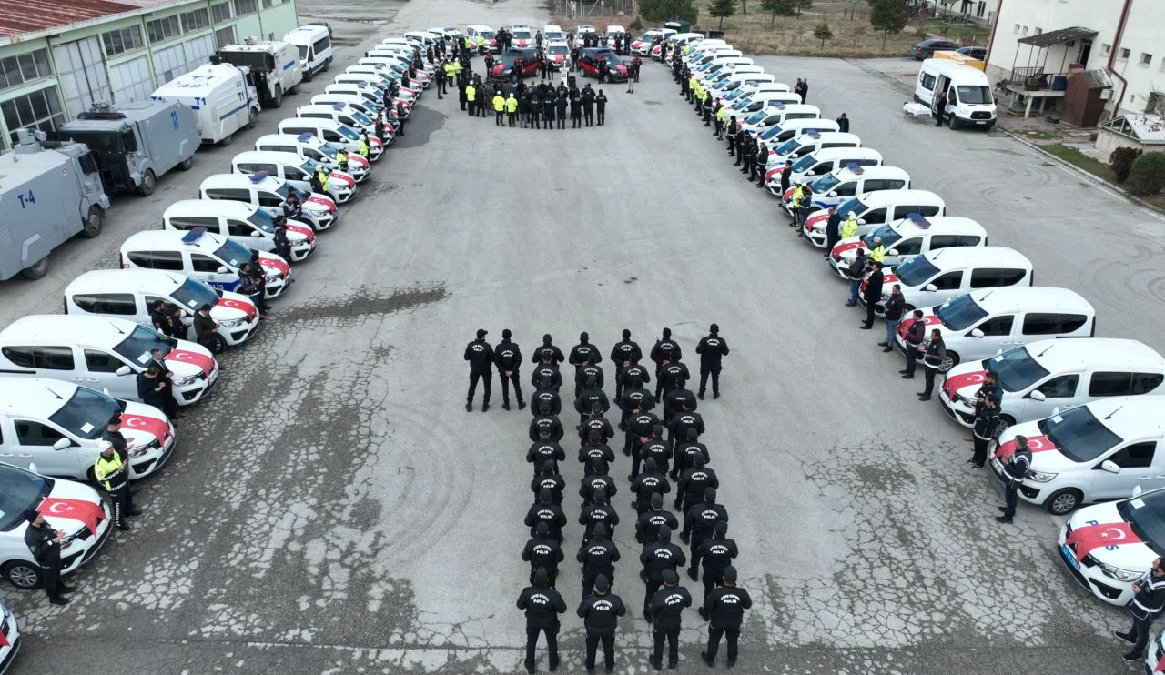 Konya Emniyet'in araç filosu genişliyor! Daha iyi hizmet verecekler...