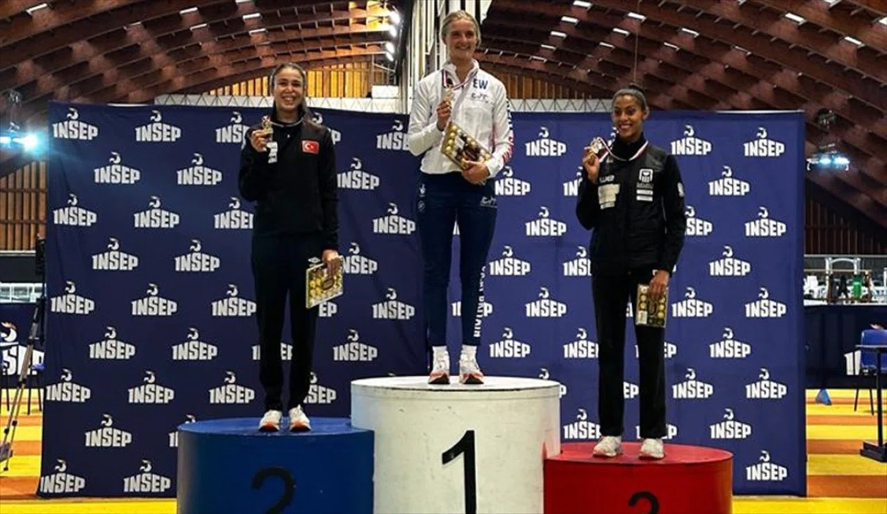 Türk sporcu Mihrioğlu, Fransa’da gümüş madalya aldı