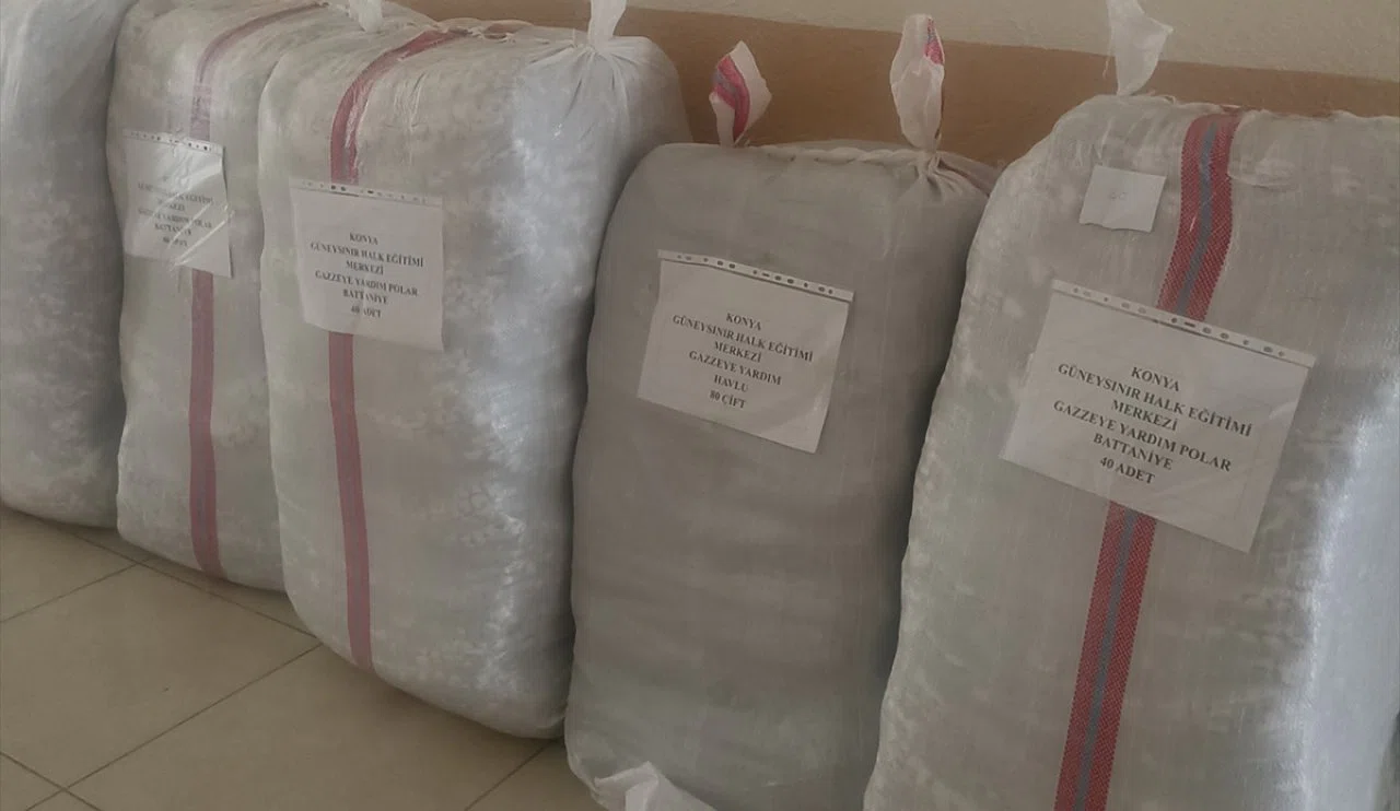 Konya Gazze için üretiyor! Pedala bastılar...