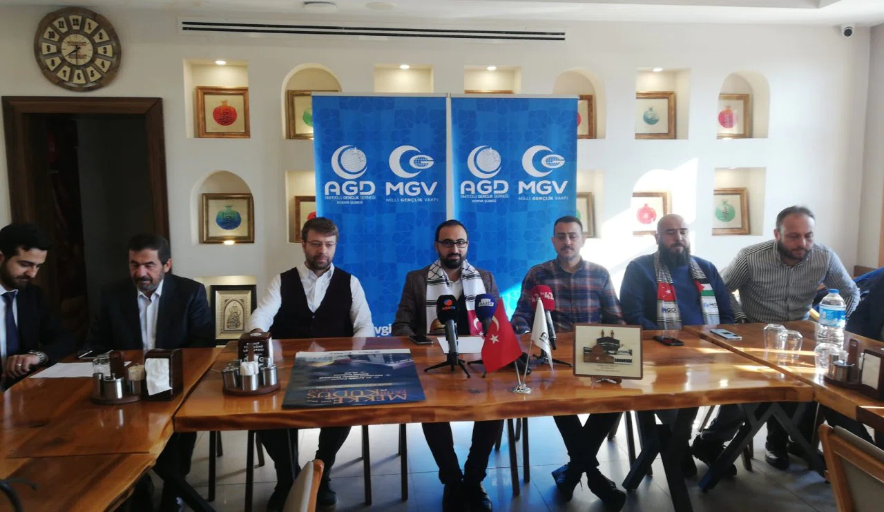 Anadolu Gençlik Derneği, Mekke'nin Fethi ve Kudüs Gecesi programı ile mazlum coğrafyalara dikkat çekecek