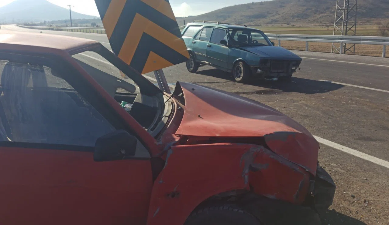 Konya'da feci kaza! 4 yaralı...