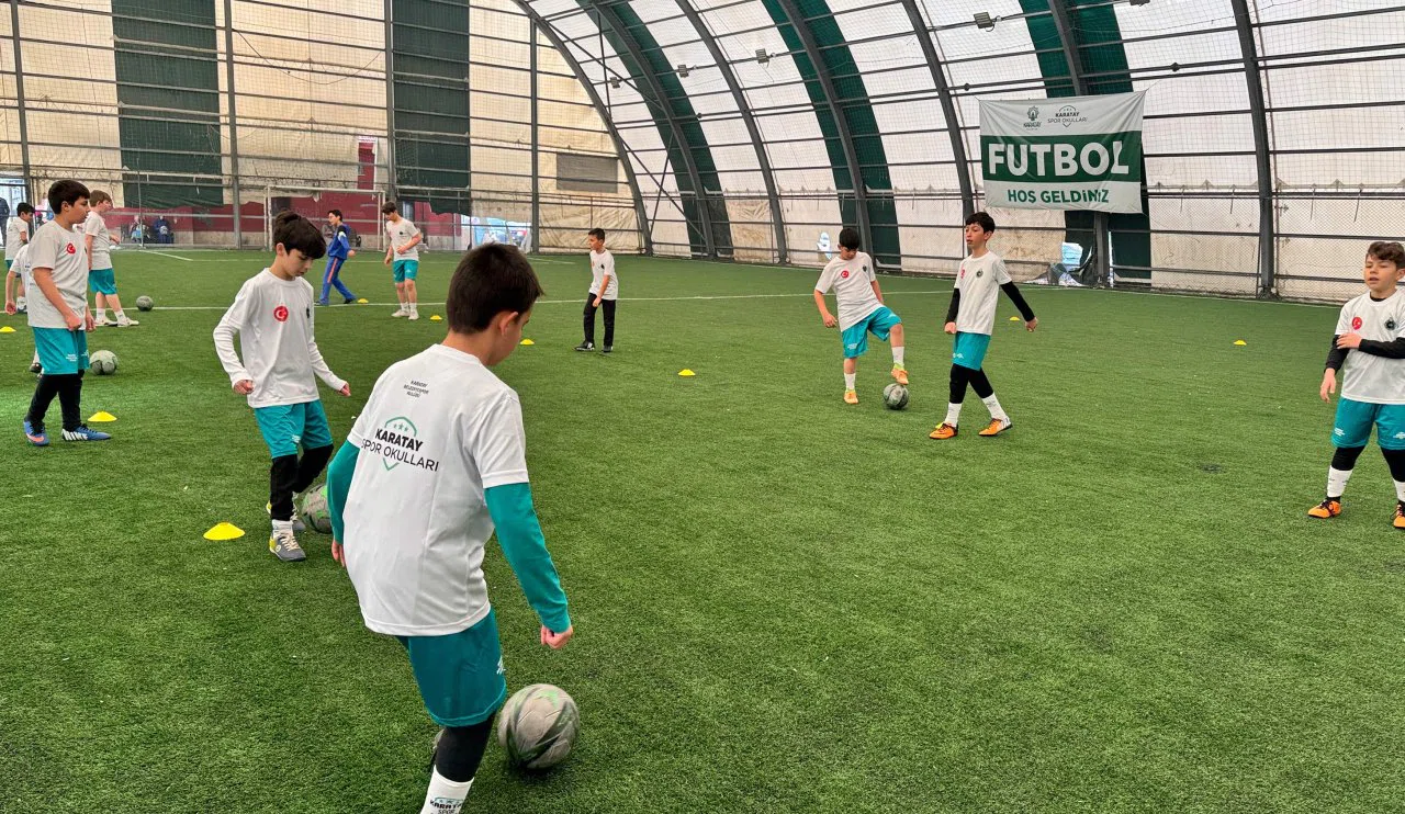 Karatay güçlü spor alt yapısına katkı sağlayacak! Eğitimler başladı...