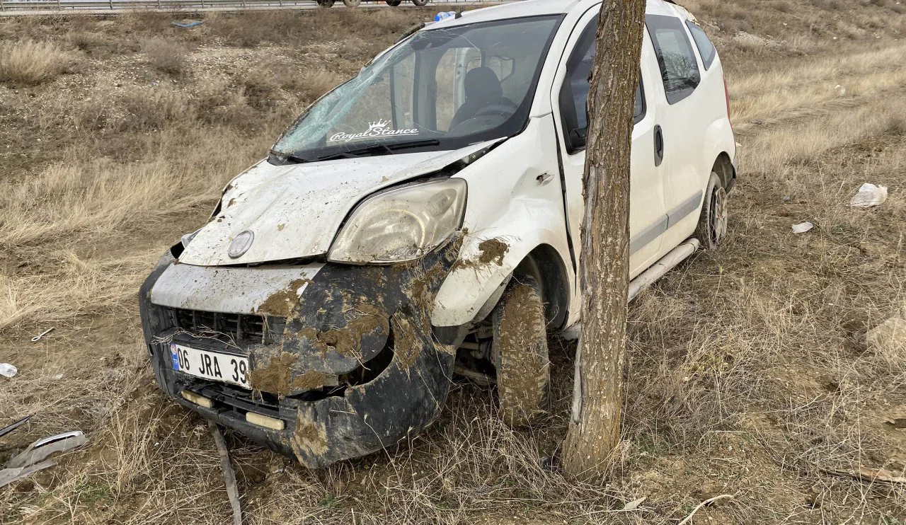 Konya'da feci kaza! Otomobil takla attı... Yaralılar var