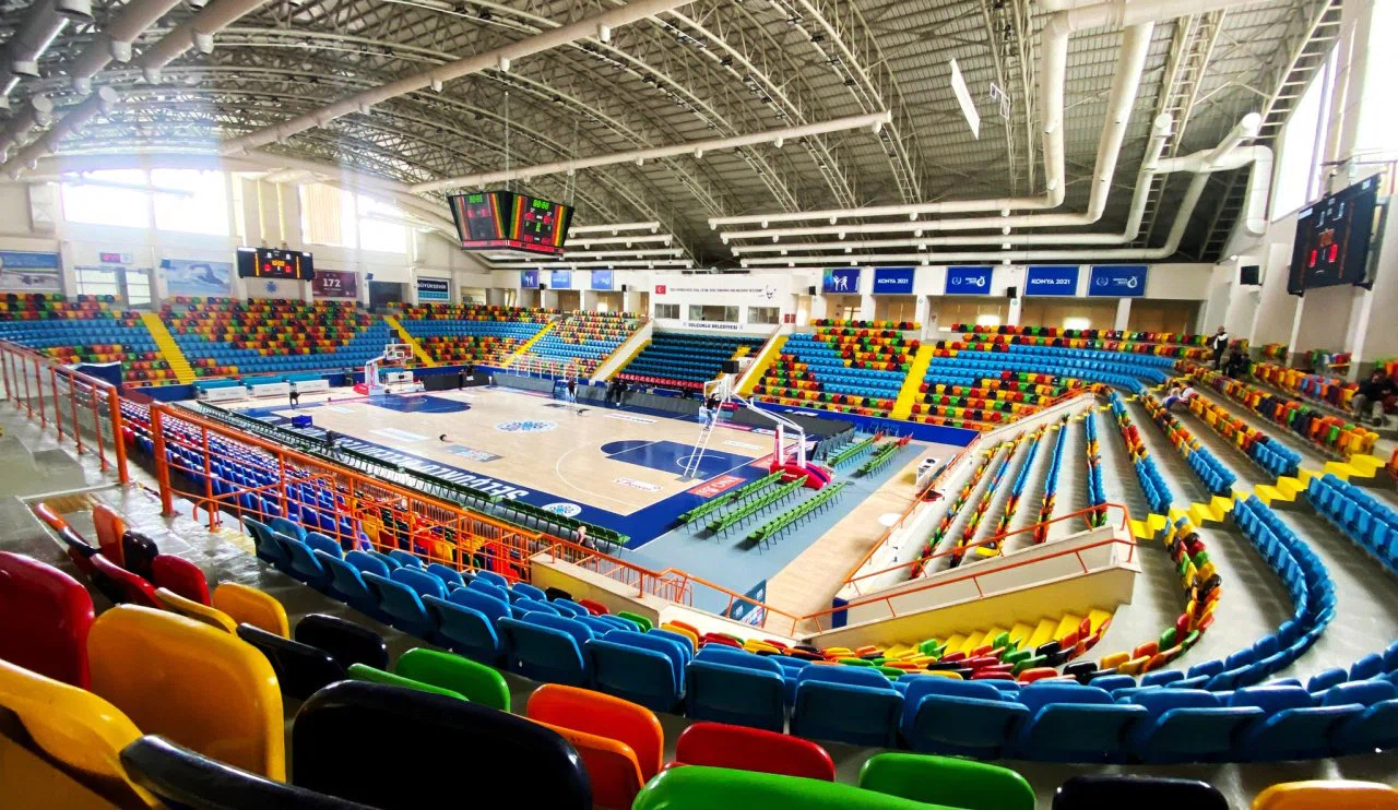 Konyaspor'da basketbol maçına futbol maçı ayarı