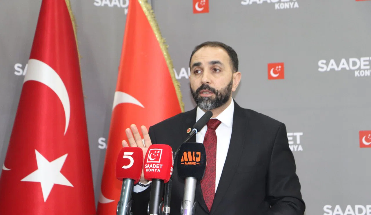 İşaret fişeği Konya'da yanacak! Saadet Partisi Konya İl Başkanı Saydam duyurdu...