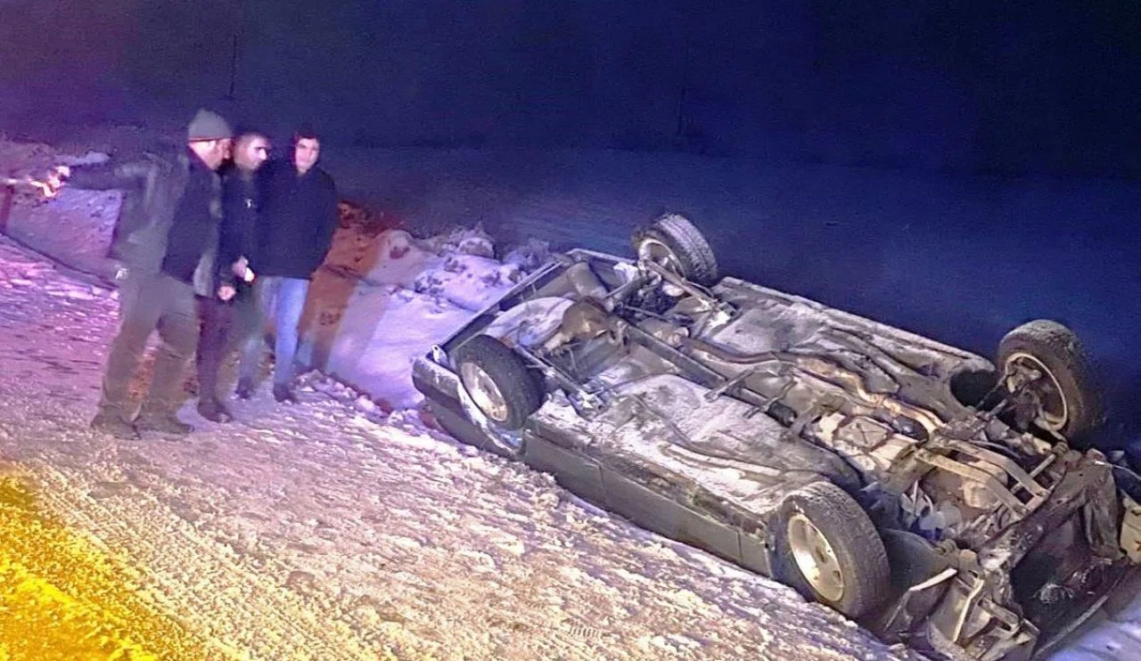 Konya'da sürücü direksiyon hakimiyetini kaybetti! Sonra bakın neler oldu...