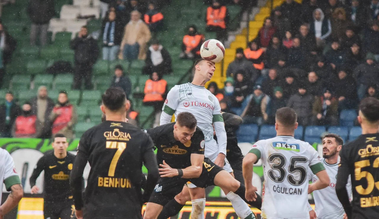 Konyaspor'da Filip Damjanovic göze girdi