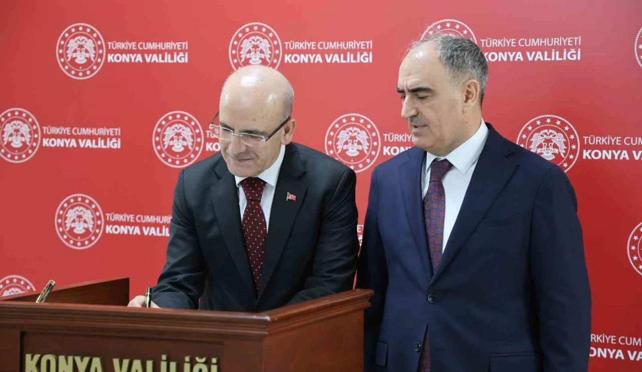 Bakan Şimşek Konya’da