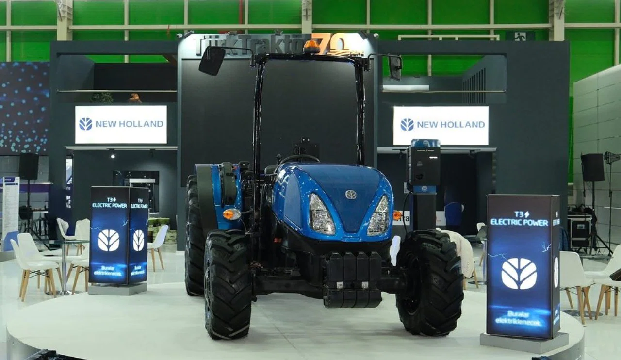 Türktraktör'ün Elektrikli Bahçe Traktörü Tek Şarjla Pullukla 3,5 Saat Kullanılabiliyor