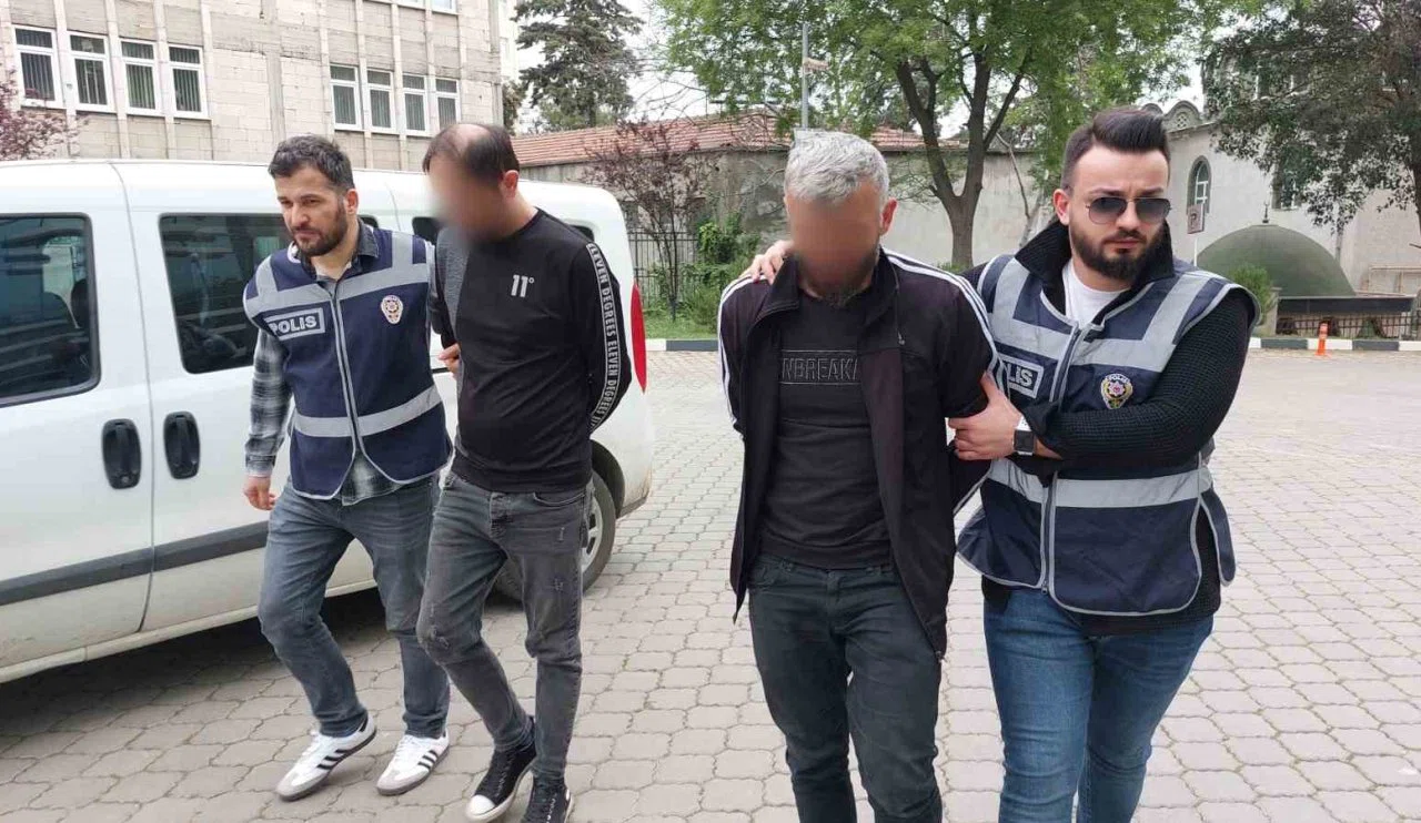 Vinç hırsızlarına operasyon! Çok geçmeden yakalandılar...