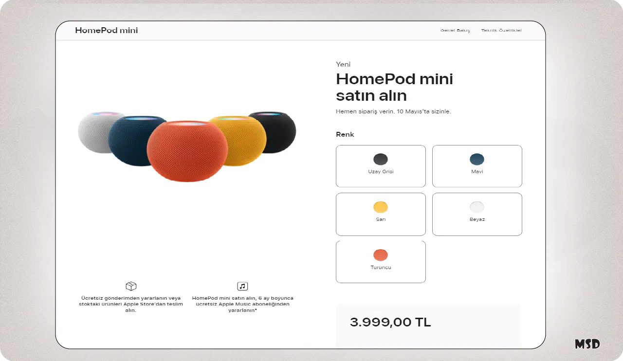 Apple'dan Heyecan Verici Haber: HomePod 2 ve HomePod Mini Artık Türkiye'de!