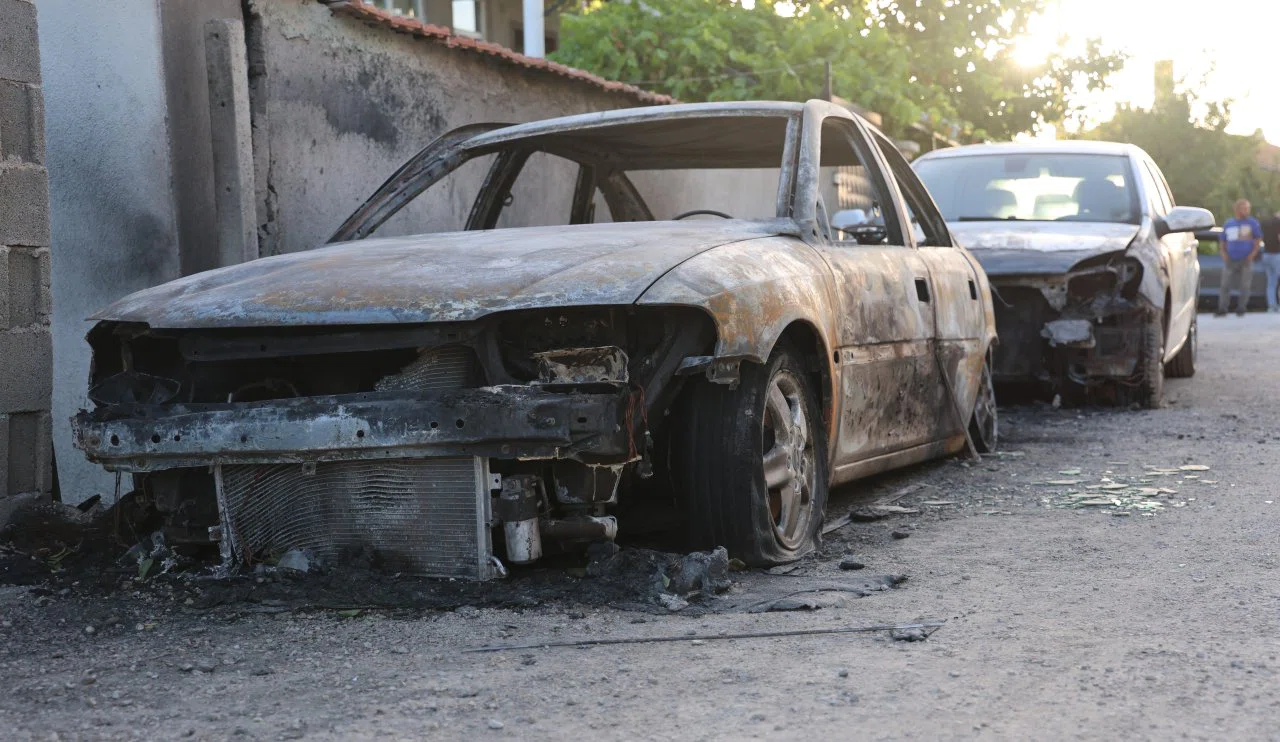 Konya'da yeğeniyle birlikte araç kundakladılar! Bakın kendilerini nasıl ele verdiler...