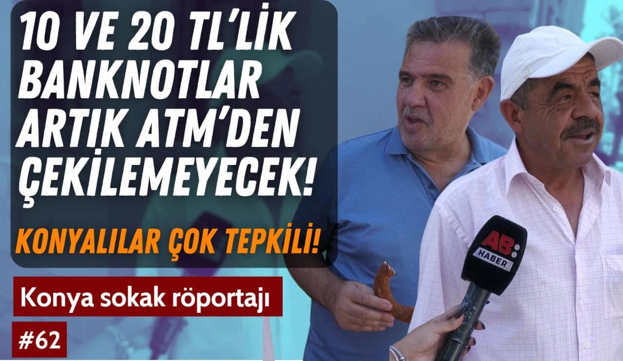 Bankamatiklerde 10-20 TL devri bitti / Sokak röportajı