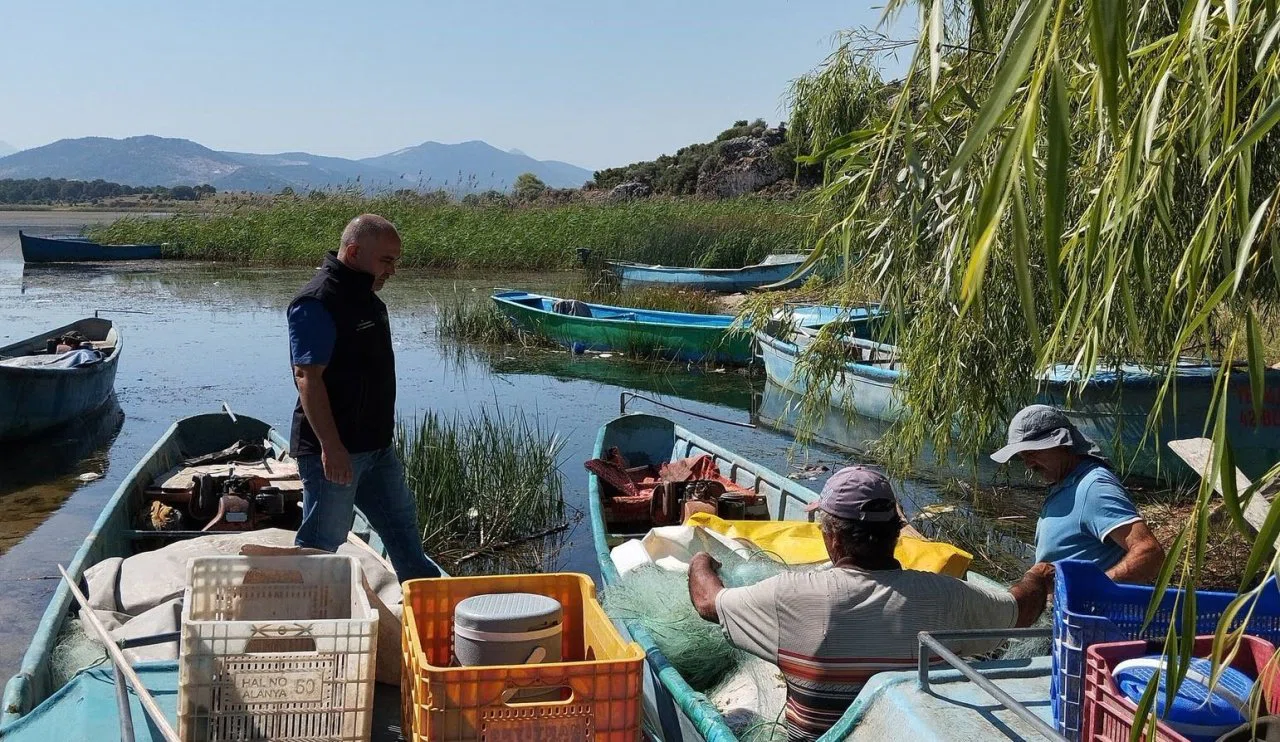 Beyşehir'de balıkçı tekneleri ve işleme tesisleri denetimden geçti!