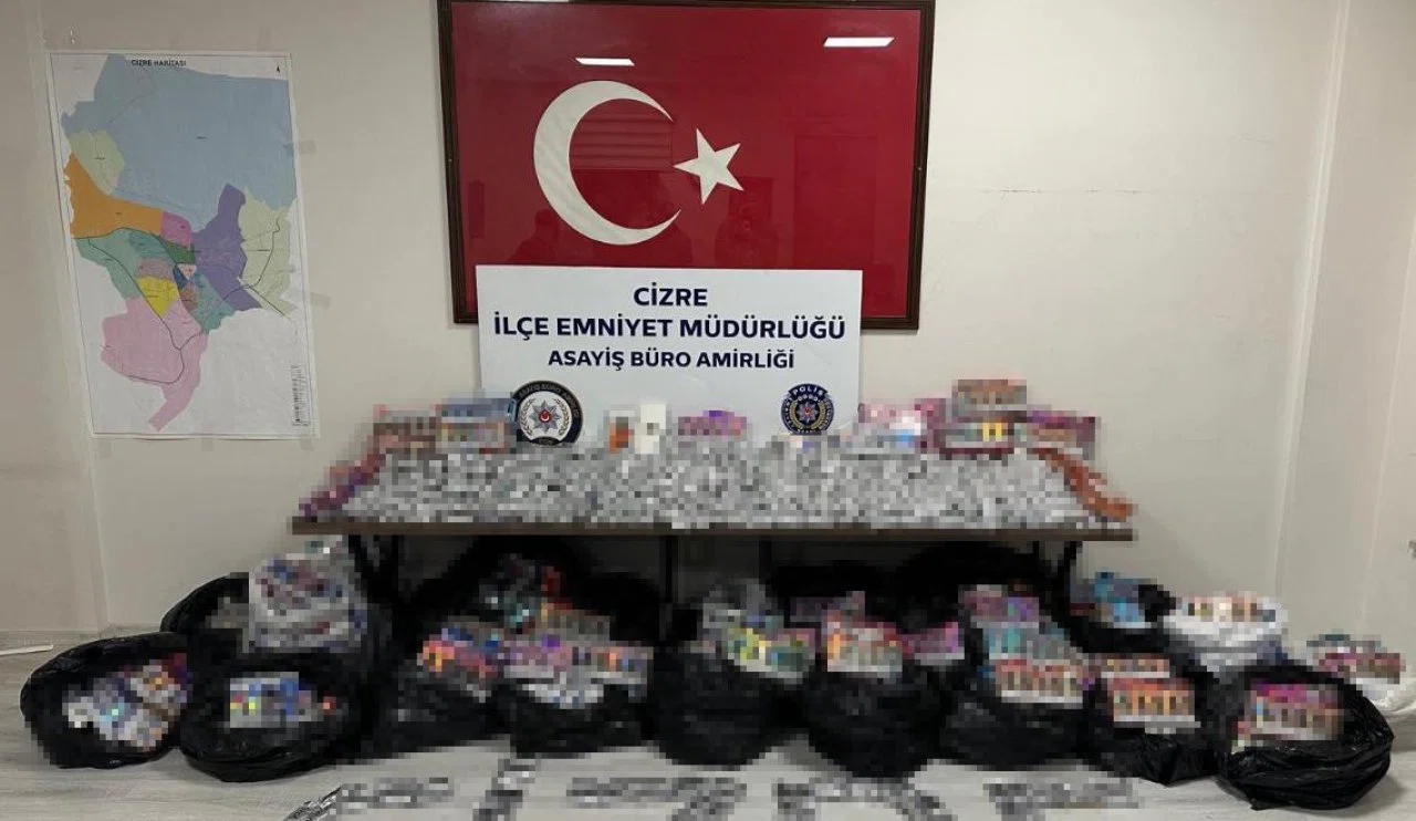 Dev elektronik sigara operasyonu milyonluk kaçakçılık