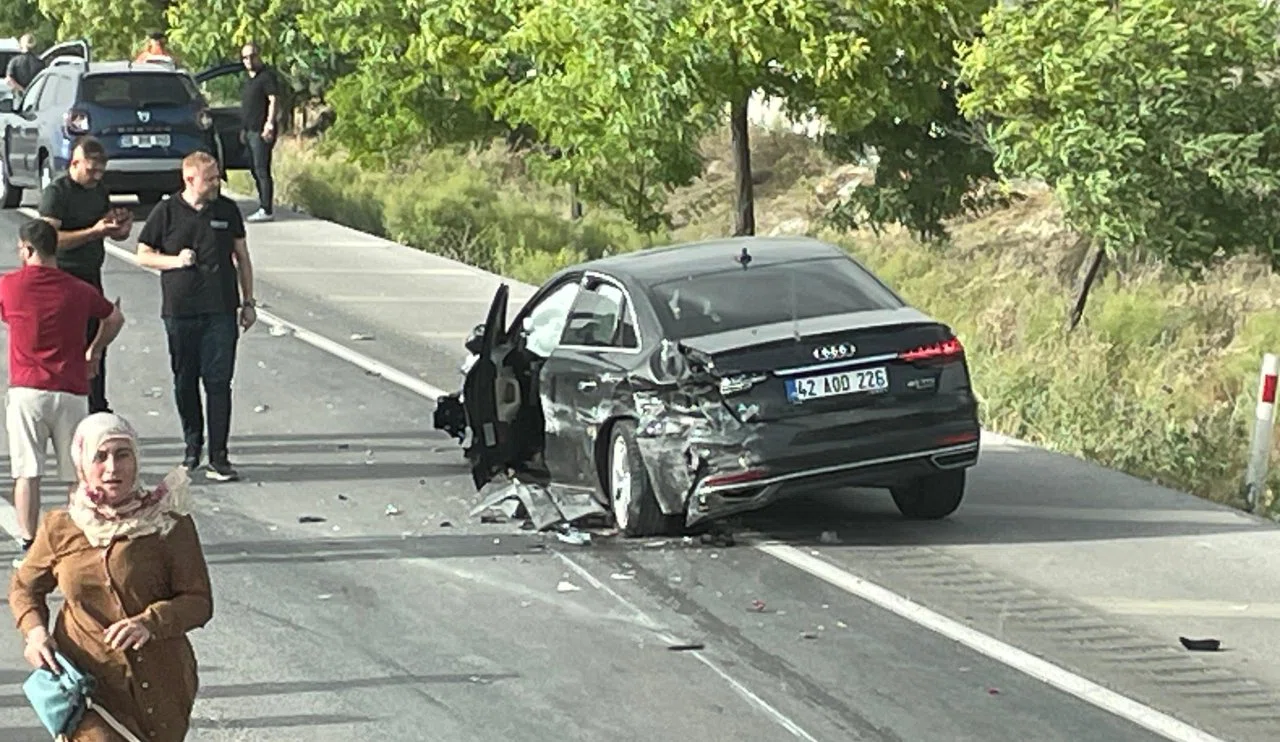 Konya'da Dehşet kaza! Bakın nasıl olmuş