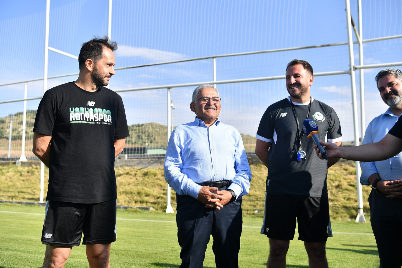 Konyaspor kampına önemli ziyaret! Ali Çamdalı, kamp yerini çok beğendi