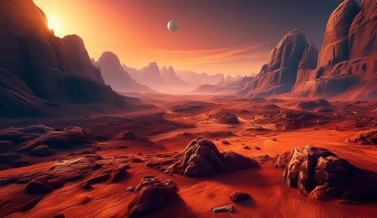 Mars'ta çölde vaha bulundu