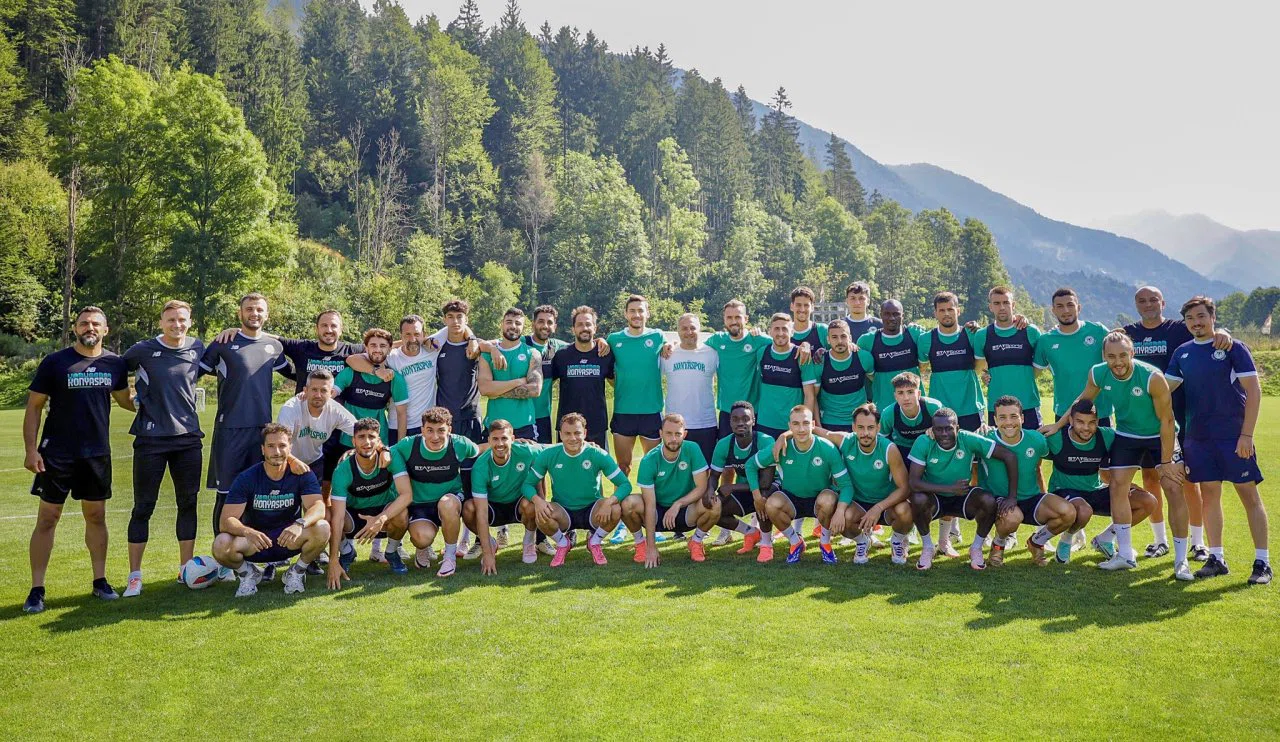 Konyaspor, Slovenya'da son antrenmanını yaptı