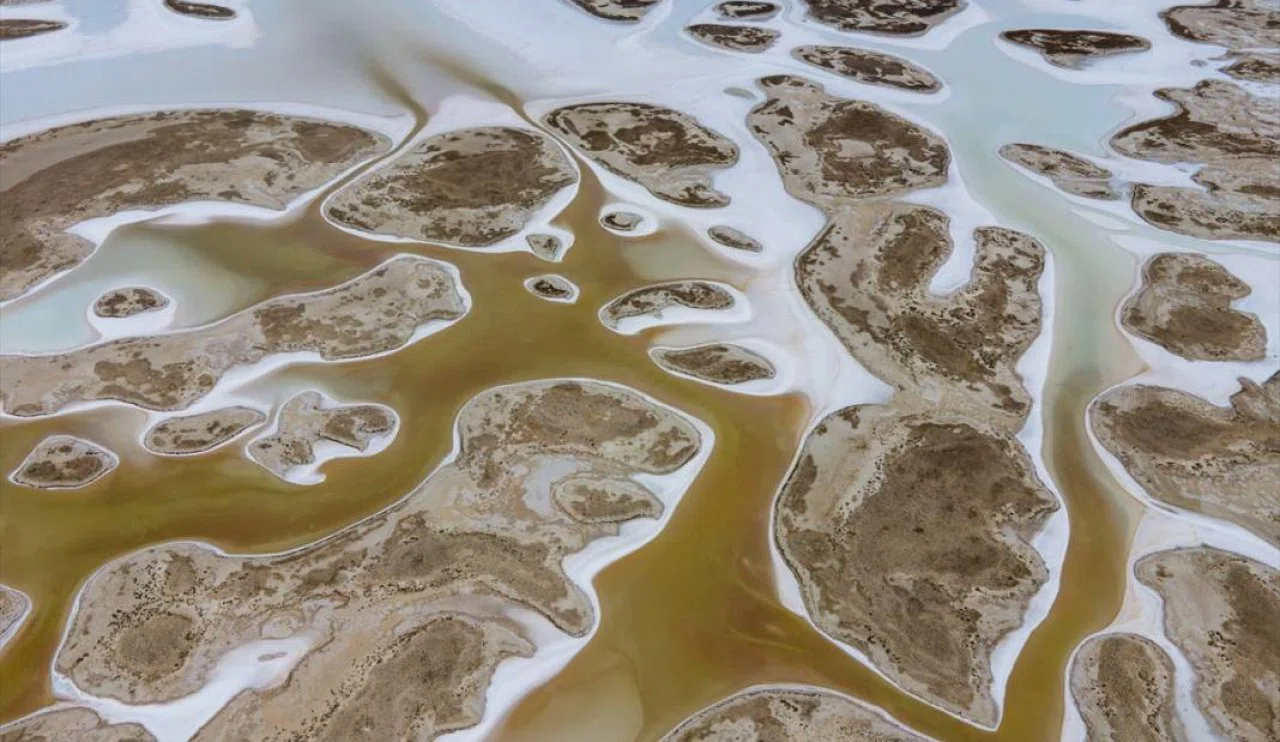 Konya'da bu göl kurudu!