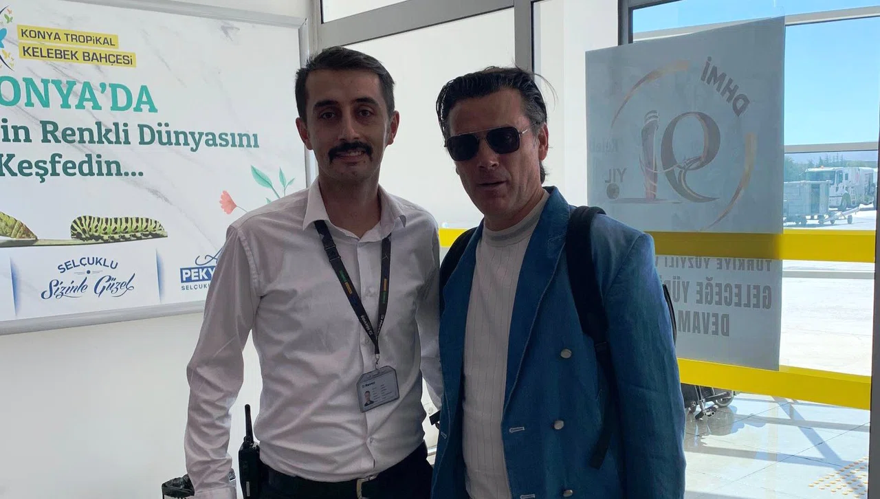 A Milli Takım’ın hocası, Konya’ya geldi