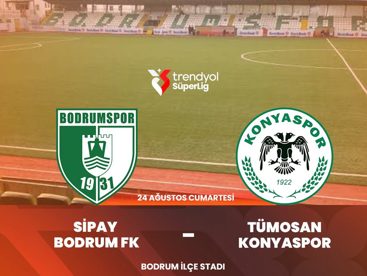 Bodrum FK - Konyaspor maçı CANLI (3-1)