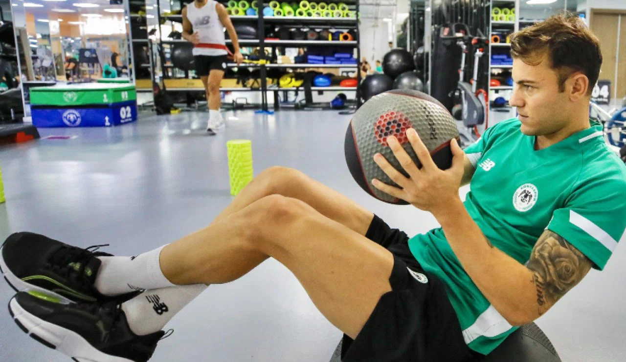 Konyaspor, Kayserispor maçına çift antrenmanla hazırlanıyor