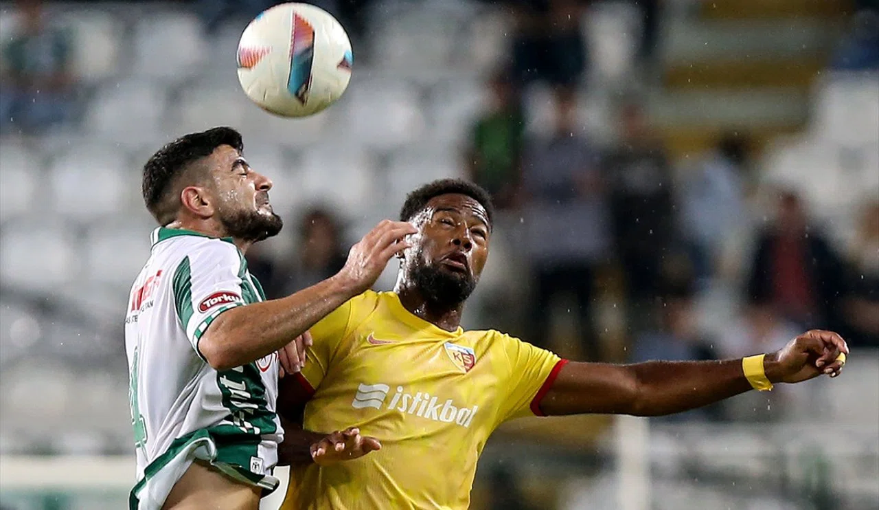Konyaspor, evinde Kayserispor'u yenemedi!  Kartal ışık vermiyor