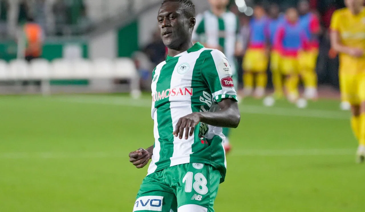 Son 3 maçını kazanamayan Konyaspor'da Ndao, taraftarın tepkisini değerlendirdi