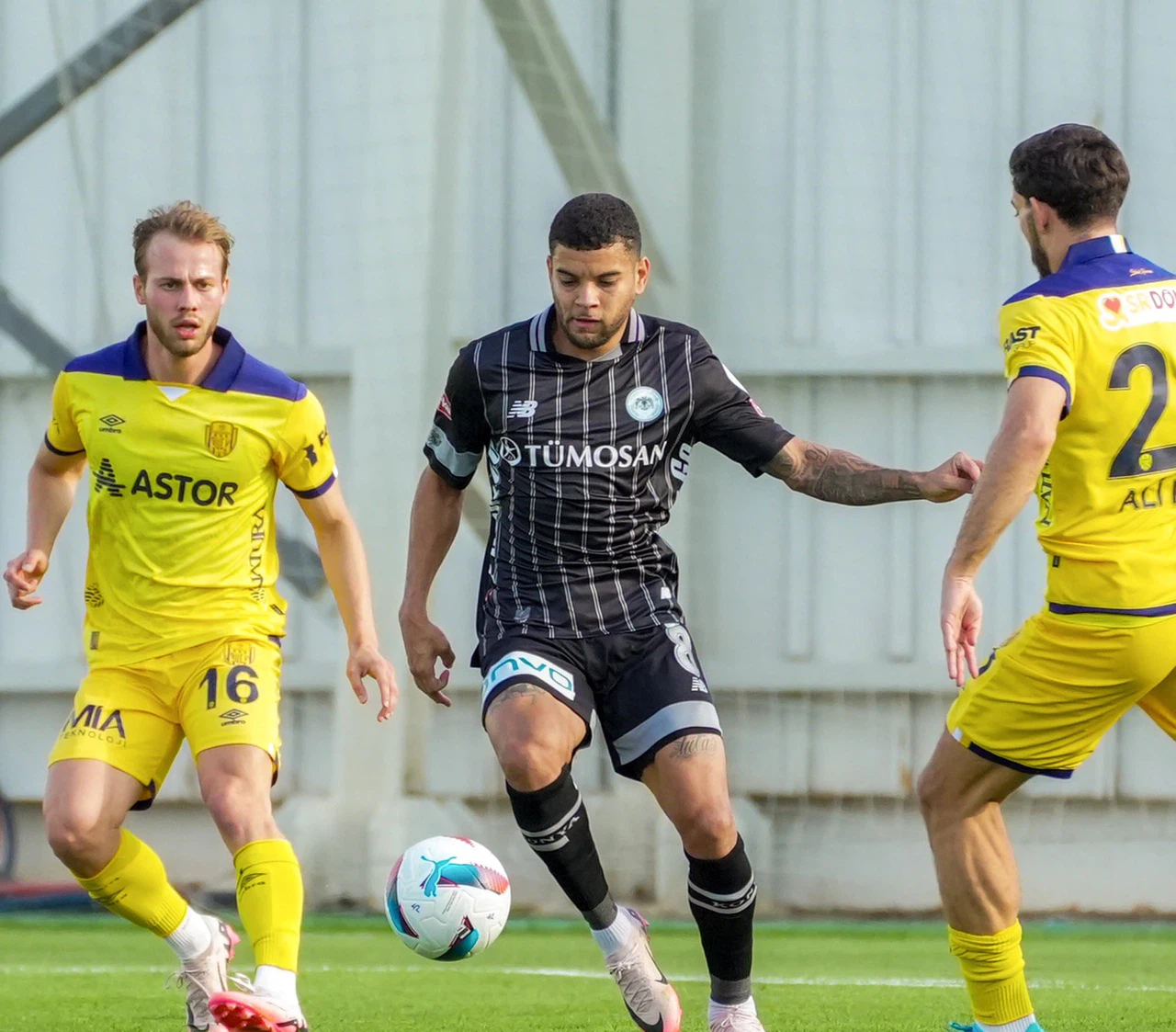 Konyaspor'dan Ankaragücü karşısında iyi prova