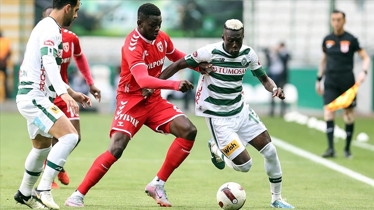Konyaspor'un Samsunspor'a karşı 33 yıllık üstünlüğü