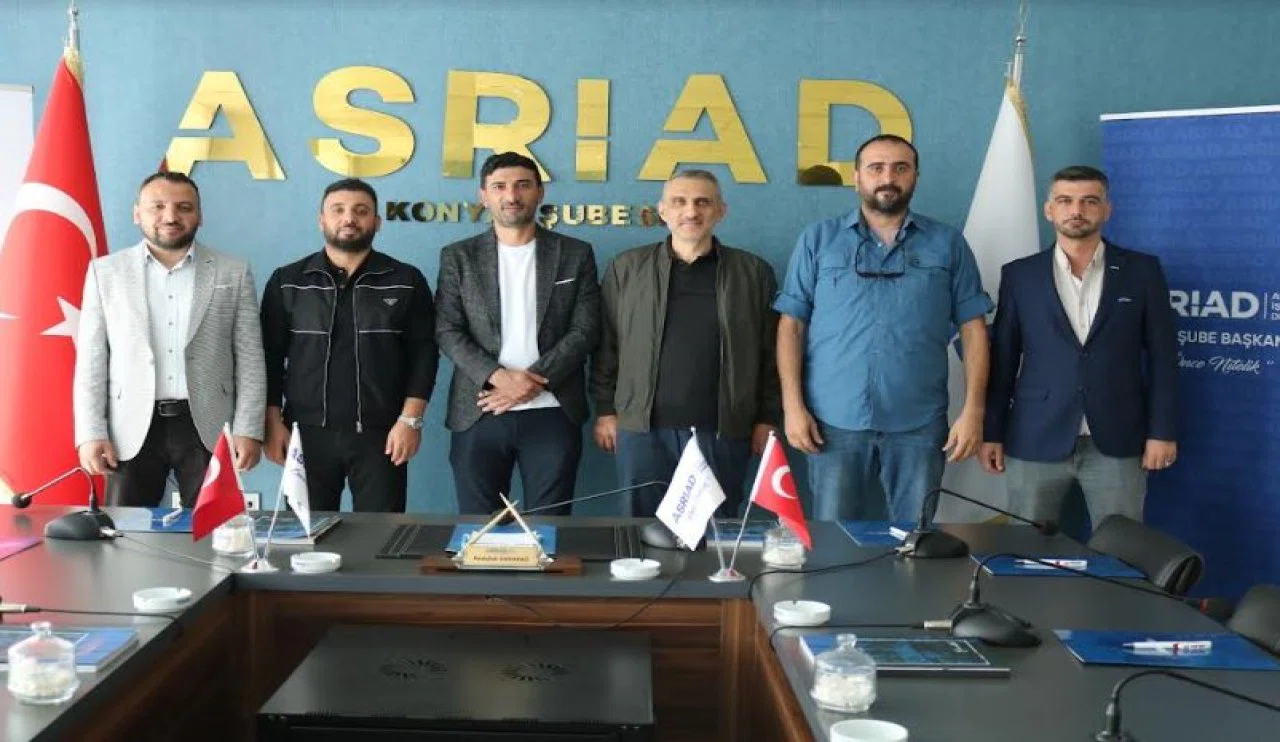 ASRİAD Konya Şubesi, geleceğe yönelik projeleriyle dikkat çekti