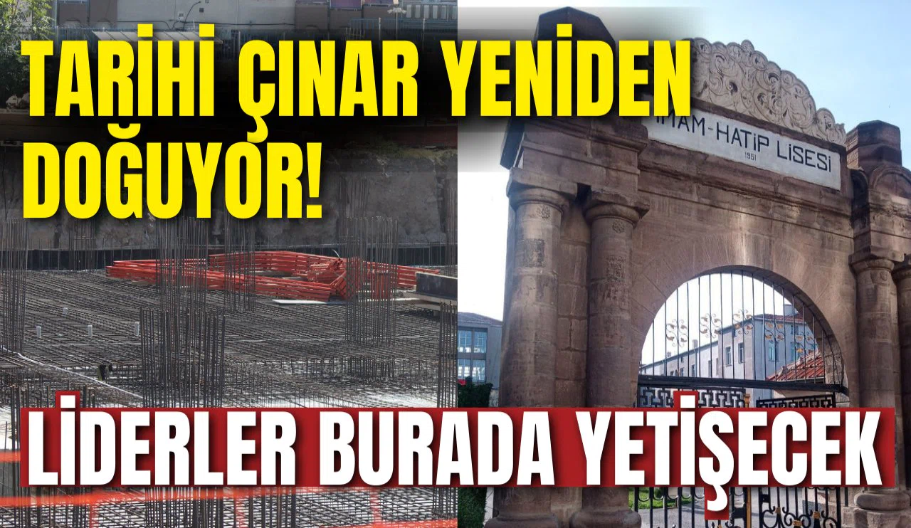 Konya'nın Tarihi Çınarı yeniden doğuyor! Geleceğin liderleri burada yetişecek...
