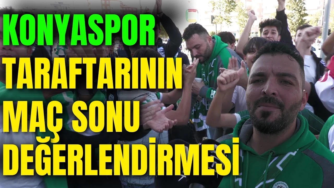 Konyaspor - Eyüpspor maçı sonrası taraftar görüşleri (Video)