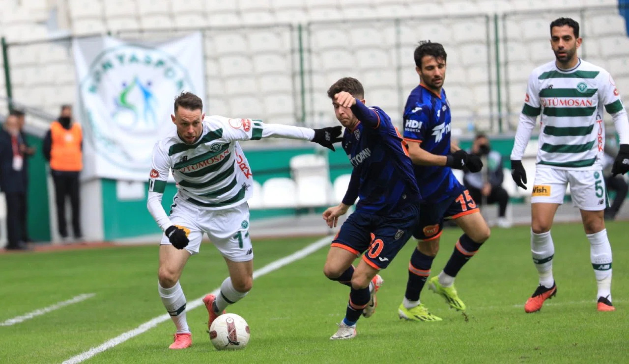 Konyaspor - Başakşehir rekabetinde dikkat çeken rakamlar