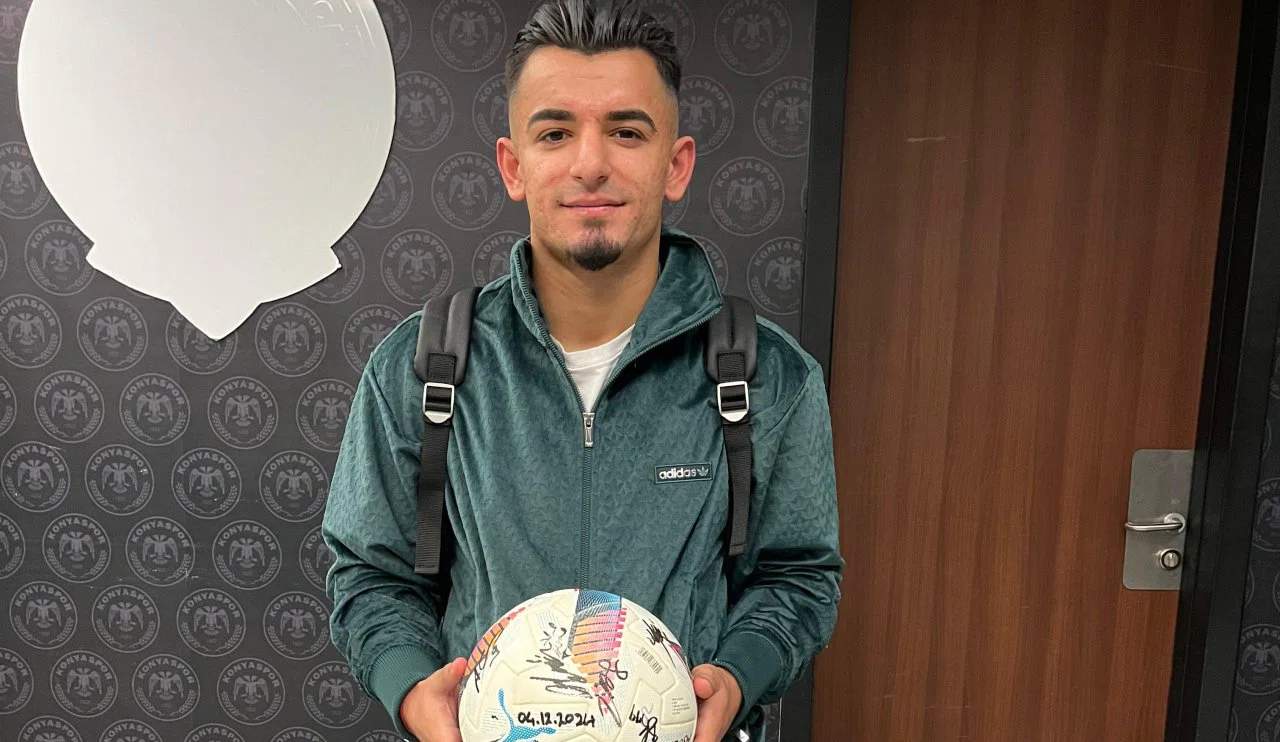 Konyaspor’da genç golcü, maç topunu ömür boyu saklayacak