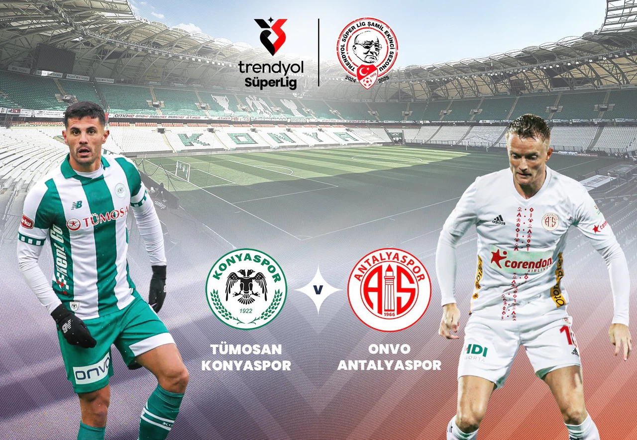 Konyaspor - Antalyaspor CANLI (1-1)