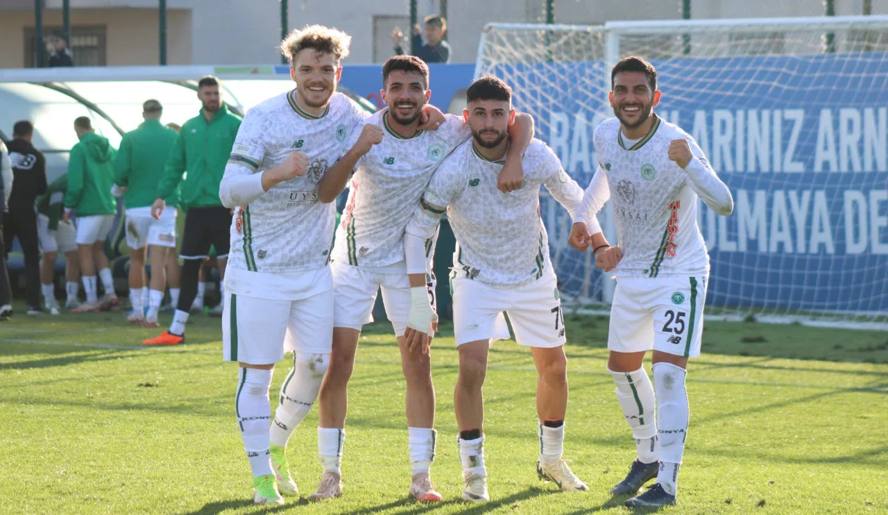 1922 Konyaspor'dan lidere çelme! Zorlu deplasmandan puan çıkardı