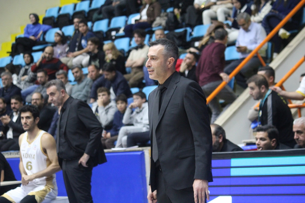 Konya BBSK'da koç Volkan Ertetik röportajı: Play-Off bu sezon başarı olur