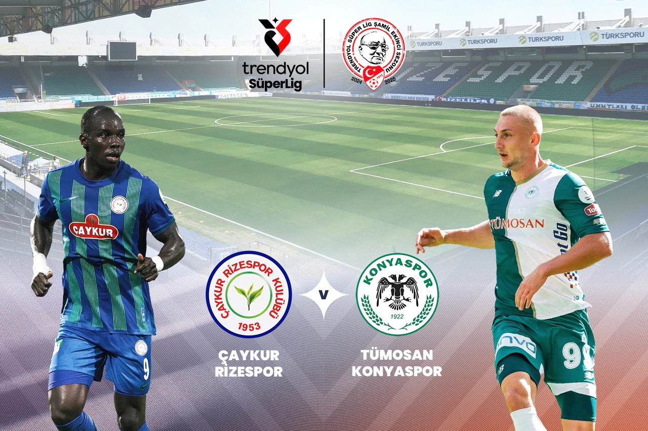 Rizespor - Konyaspor maçı CANLI (1-1)