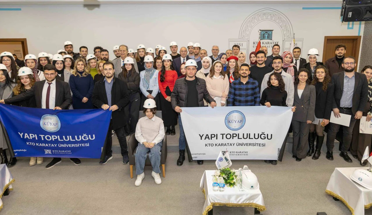 KTO'da baret heyecanı: Yeni nesil uzmanlar yetişiyor