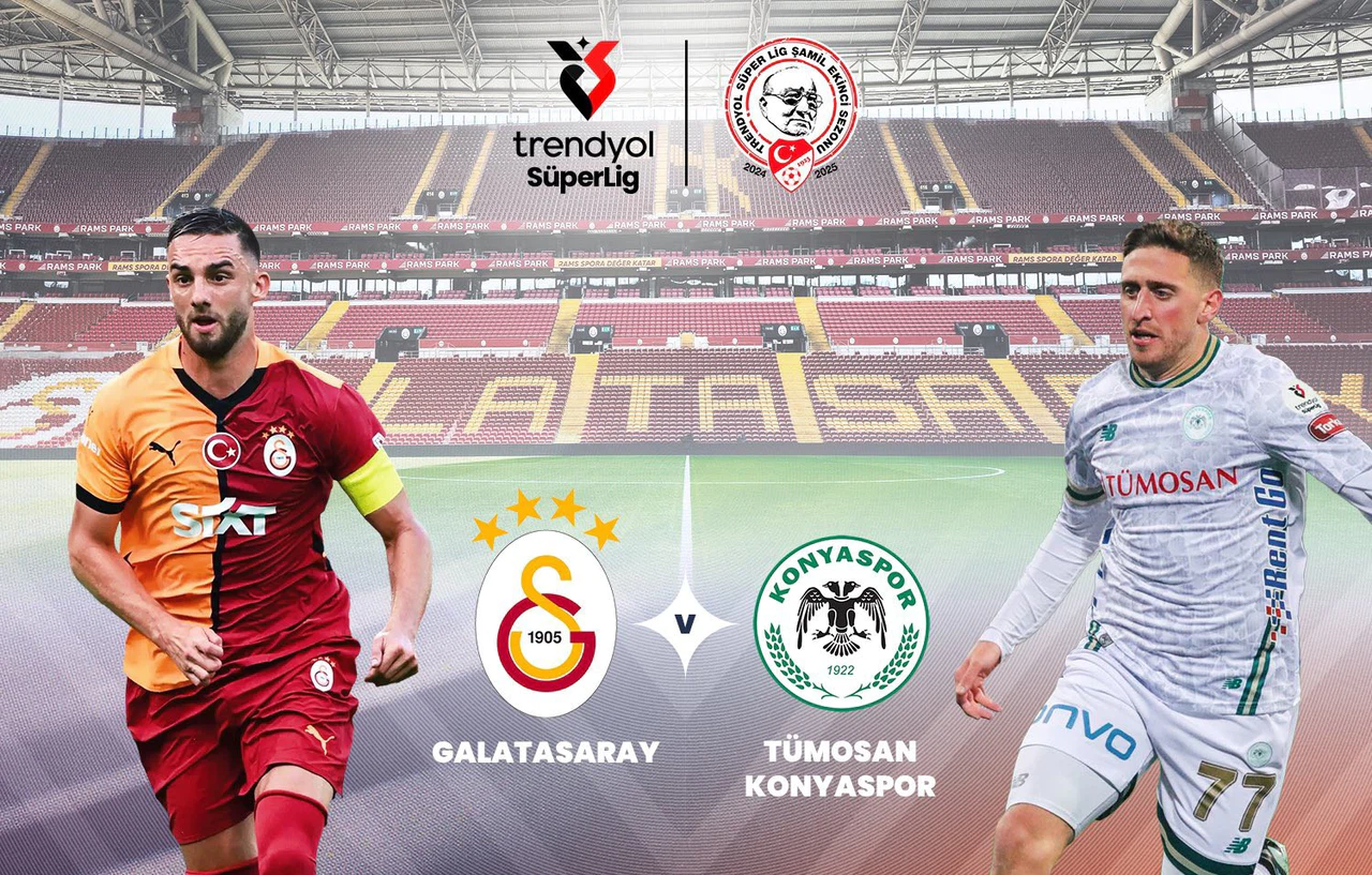 Galatasaray - Konyaspor CANLI (1-0)
