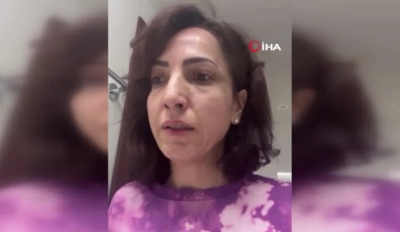 Bolu Yangınında mahsur kalan Müge Karataşlı'nın dehşete düşüren anları kayıtta